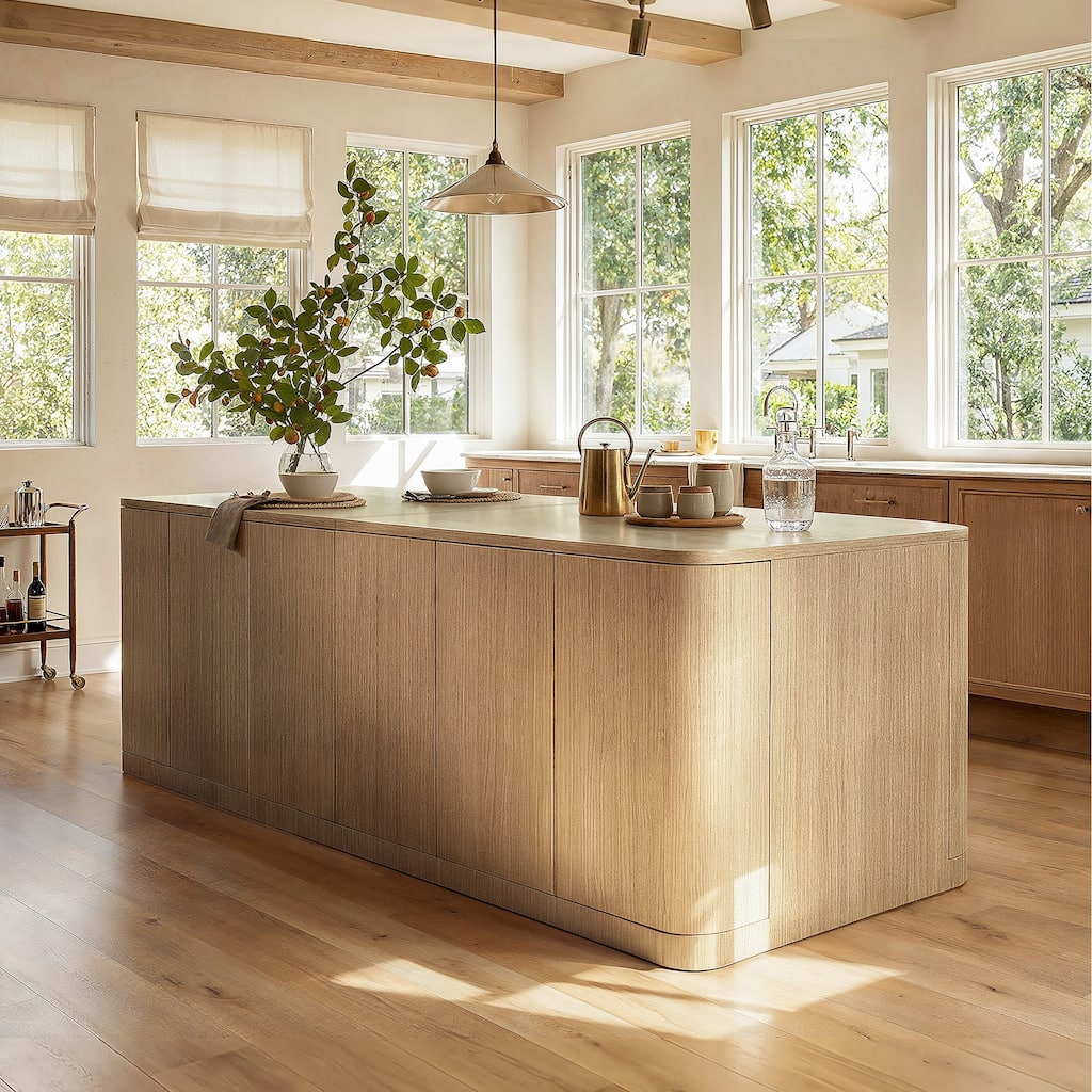 110" Large Kitchen Island with Storage Cabinets, Modern Wood Kitchen Island Table , Extra Wide Kitchen Cart, Dining Island
