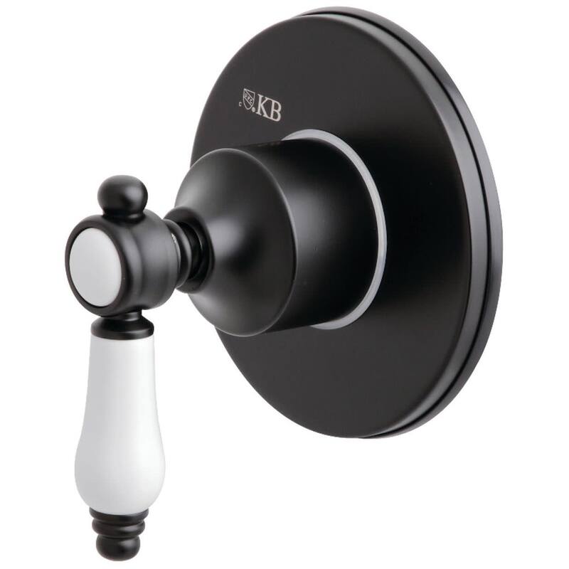 Kingston Brass Bel-Air Single Handle 3 Function Diverter Valve Trim - Matte Black