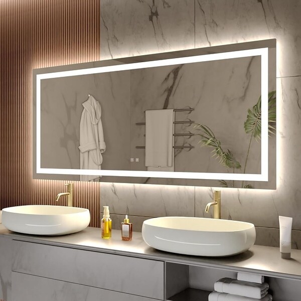 Vanity mirror with lights bed bath and beyond on sale