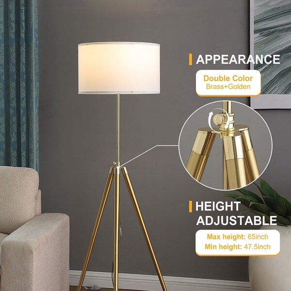 Gold tripod light cheap