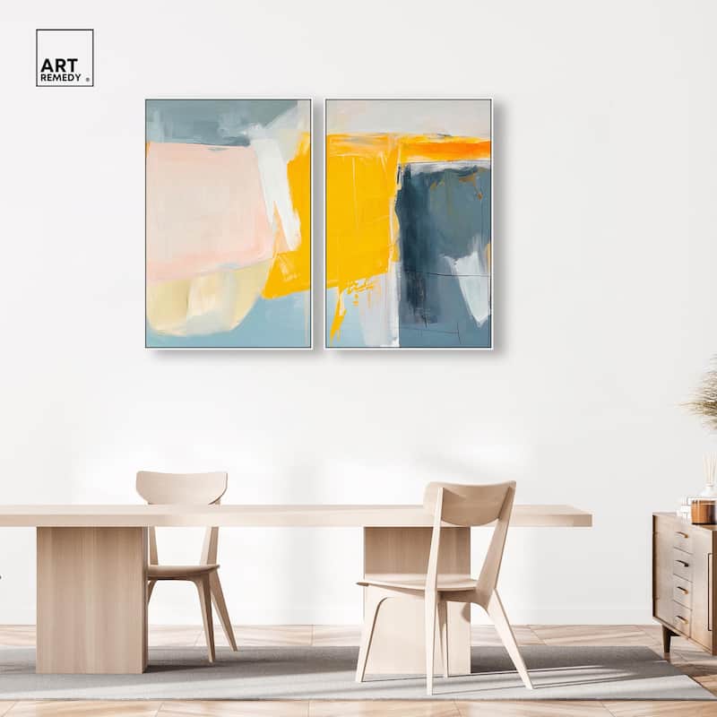 Skyward Radiance II Canvas Set of 2 by Art Remedy