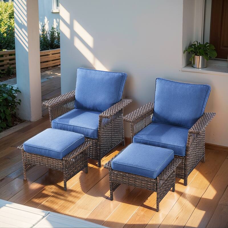 Gymojoy Patio Furniture Set with Professional Outdoor Cushions