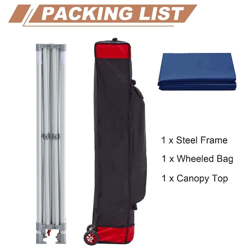Tradesparker 10'x15' Pop Up Canopy Tent Commercial Instant Canopies - 10x15ft