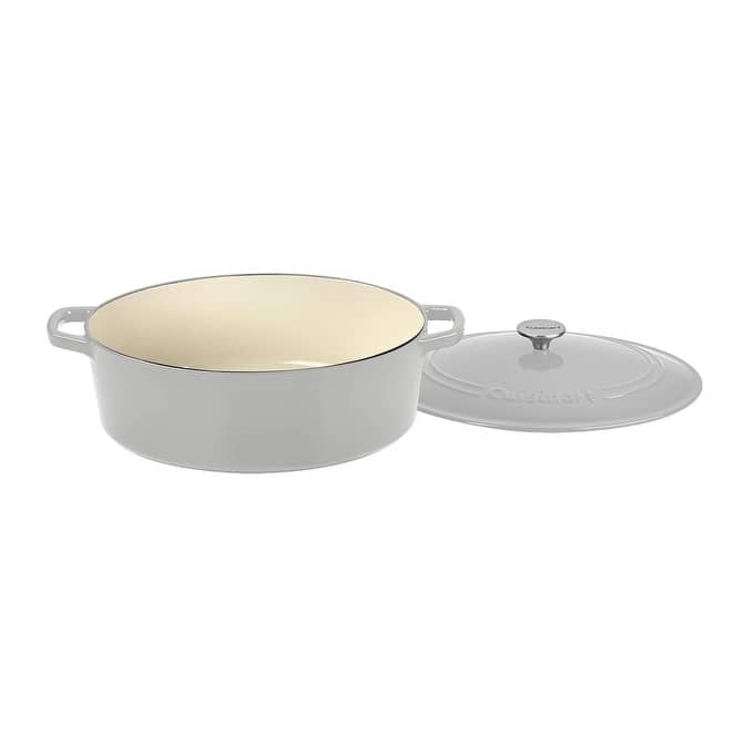 Cuisinart Chef's Classic 7-Quart, Enameled Cast Iron Oval Covered Casserole