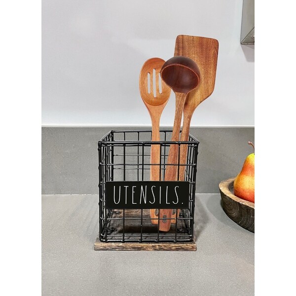 Rae Dunn Utensil Holder - On Sale - Bed Bath & Beyond - 36251162