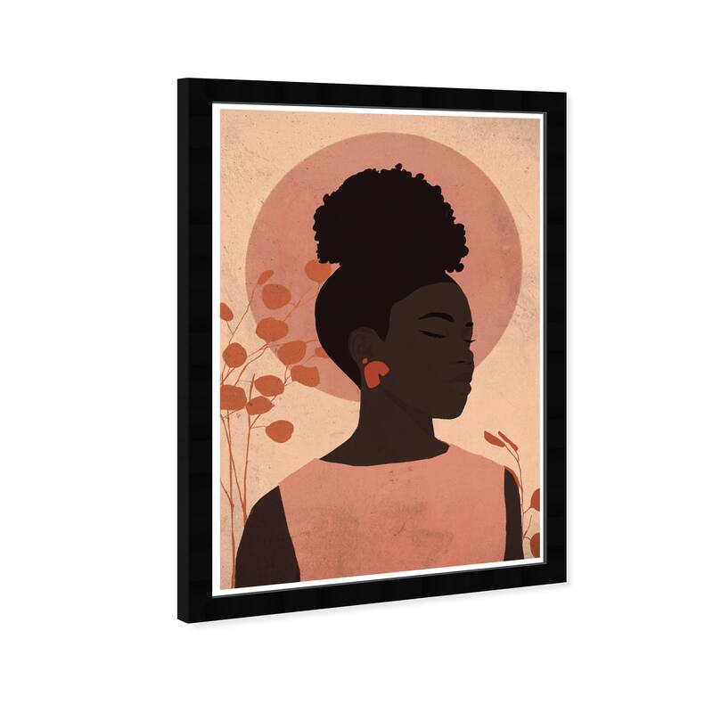 Wynwood Studio Prints Fashion and Glam Pretty Peaches Orange and Tropical Wall Art Canvas Print