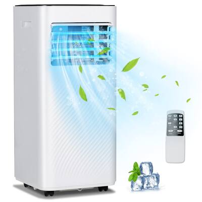 Portable Air Conditioner, 10000 BTU Powerful AC Unit with Remote Control and 4 Casters, 3-in-1 Air Cooler & Dehumidifier & Fan