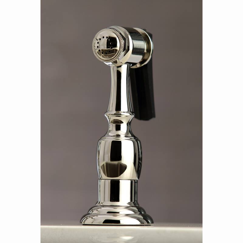 Kingston Brass English Country Kitchen Faucet with Side Sprayer