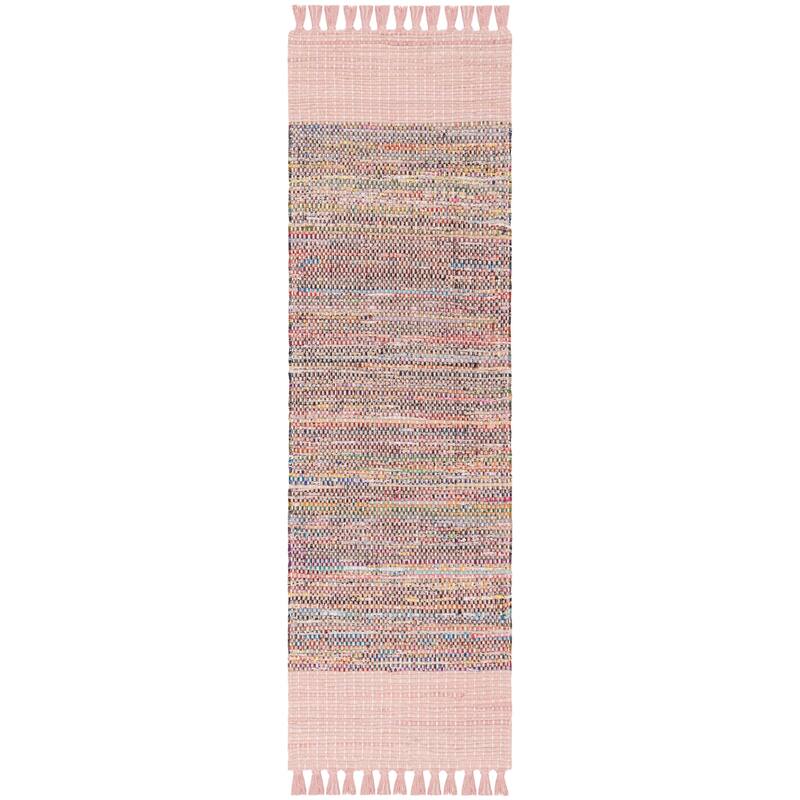 SAFAVIEH Handmade Flatweave Montauk Bylgja Casual Cotton Rug