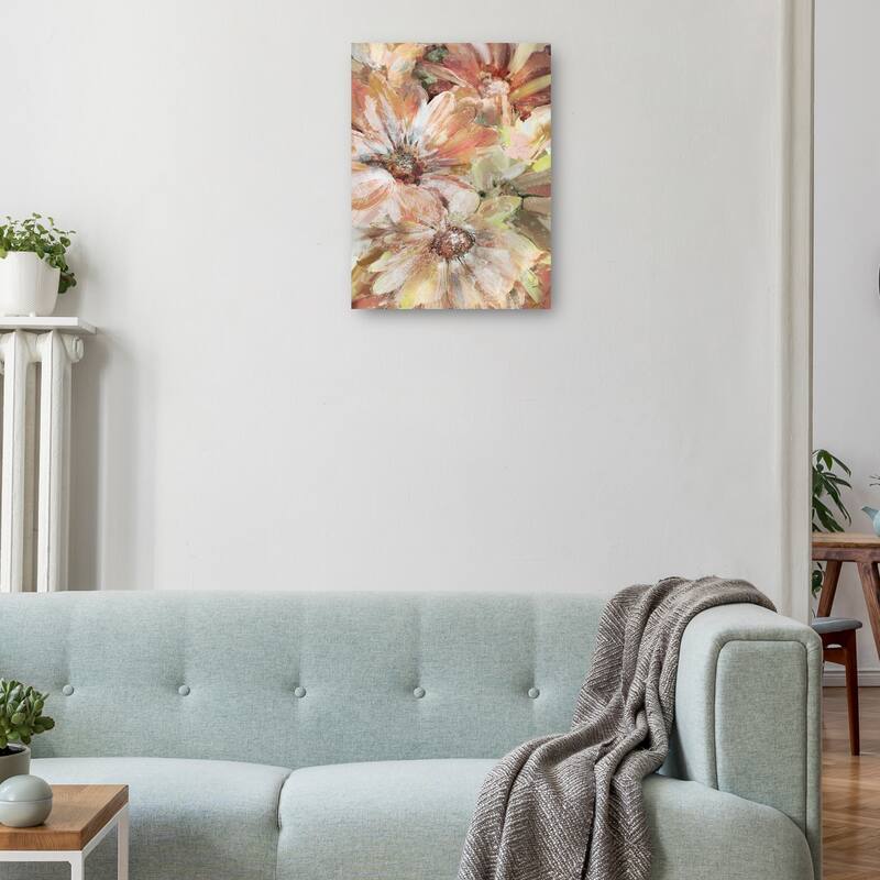 Precious Daisies By Studio Arts Canvas Art Print