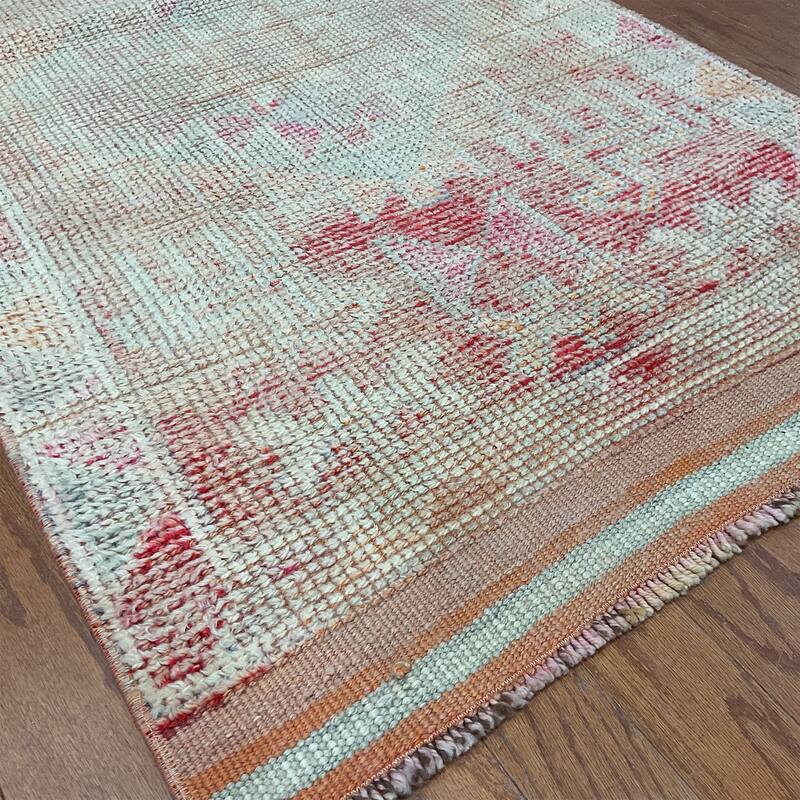 HERAT ORIENTAL Handmade Turkish Oushak Wool Runner - 2'9" x 11'10"