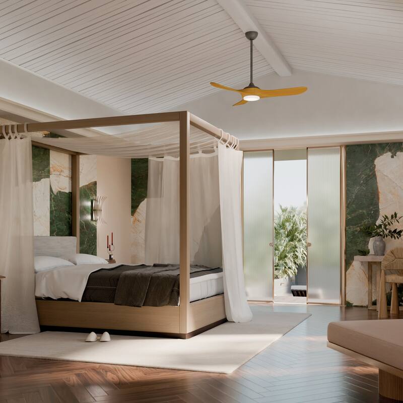 Kichler Lighting Mylo 53 Inch Ceiling Fan with Satin Etch Cased Opal Glass