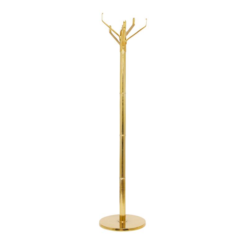 Aluminum Metal Coat Rack - Gold, Silver or Black - Roche River Decor