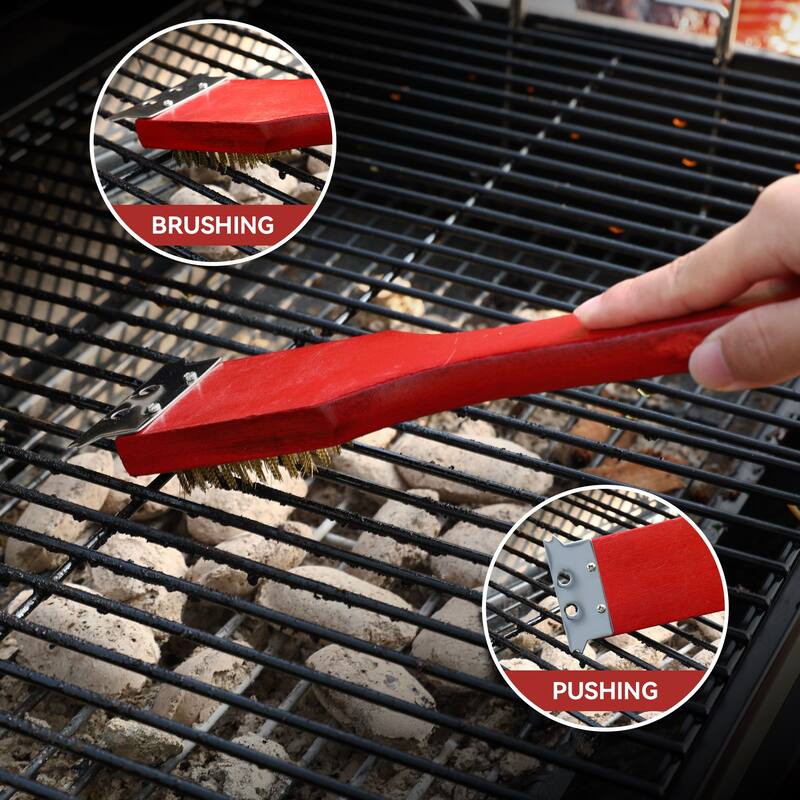 Royal Gourmet TF1819 Stainless Steel Spatula, 18 pieces