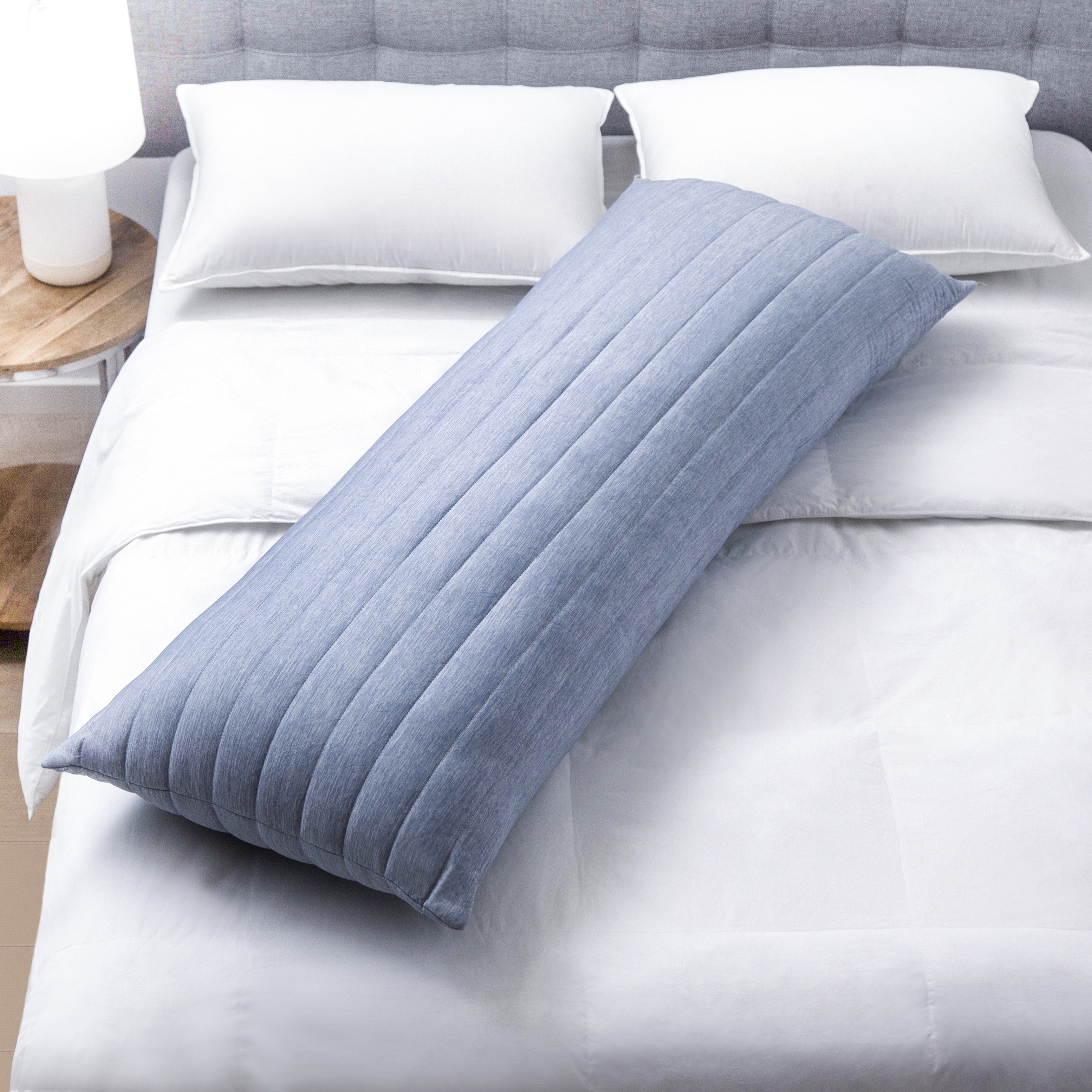 Below Zero Cooling Body Pillow Blue