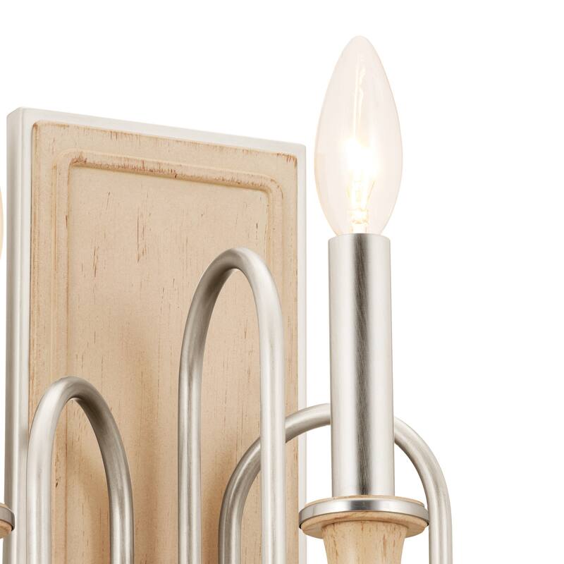 Kichler 52473 Karthe 3 Light 15" Tall Wall Sconce