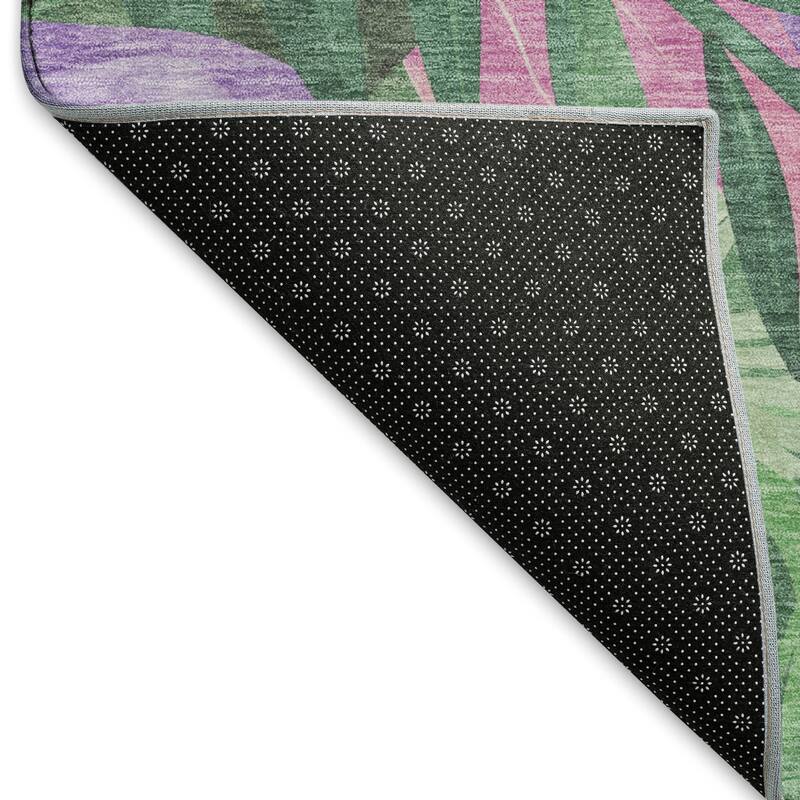 Premium Washable Super Soft Tropical Floral Mayfield Rug