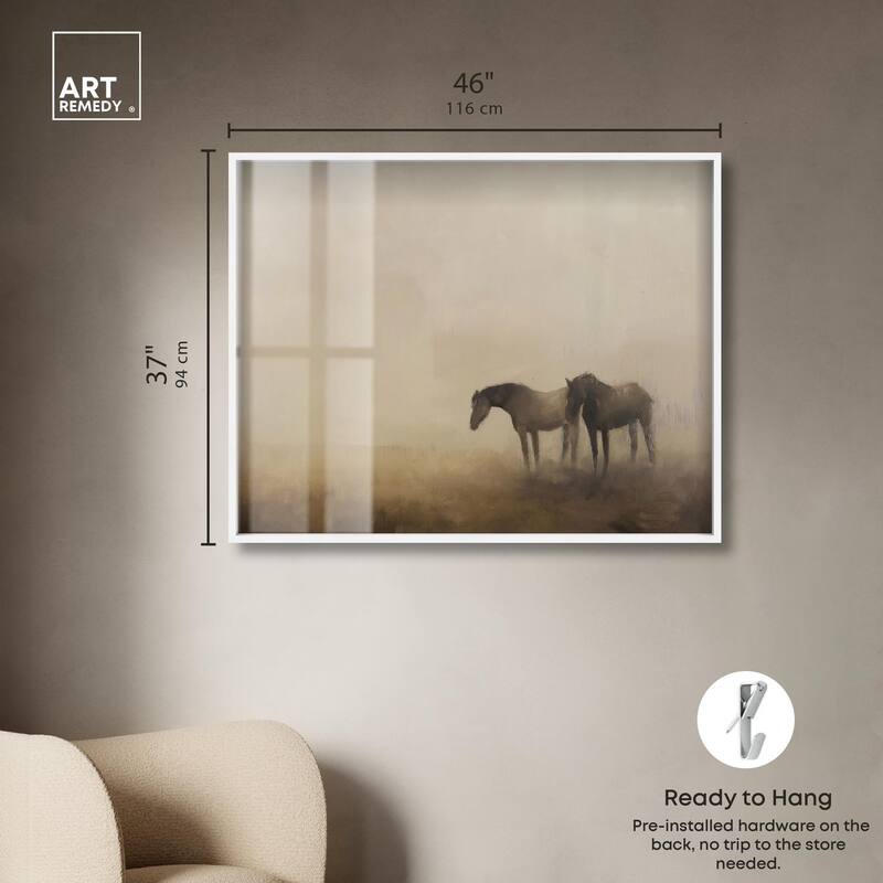 Equine Duo Shadowbox by Art Remedy