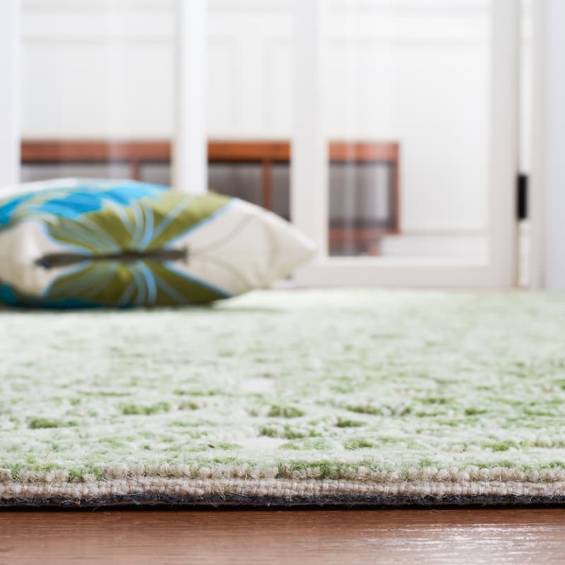 SAFAVIEH Handmade Trace Megane Modern Wool Rug