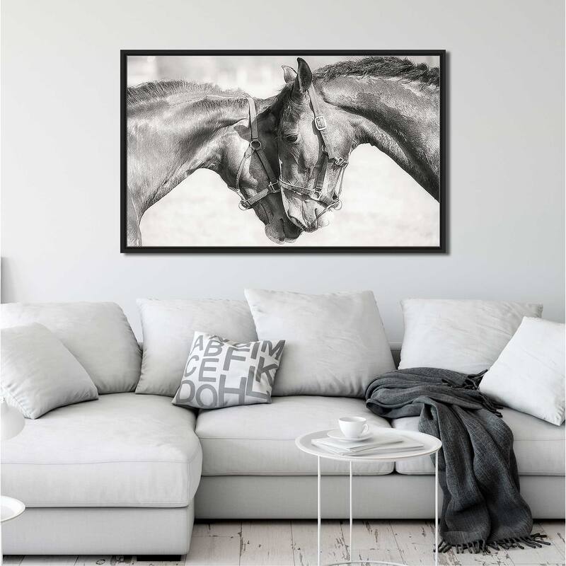 "Friends" Print on Floating Canvas
