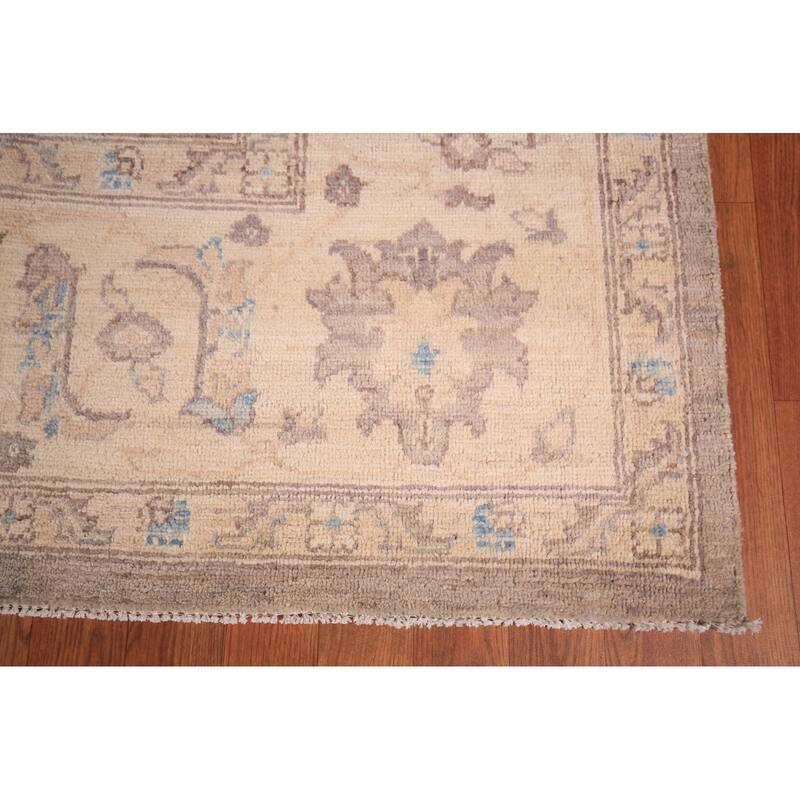 Oushak Turkish Area Rug Vegetable Dye Handmade Wool Carpet - 8'8" x 11'8"