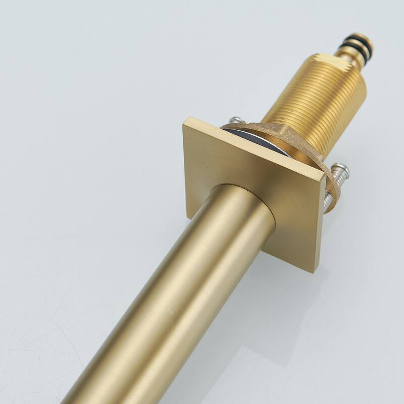 Two-Handle Faucet with Pop-Up Spout