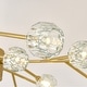 preview thumbnail 20 of 26, Modern Sputnik Chandelier Gold Glam K9 Crystal Chandelier Pendant Light