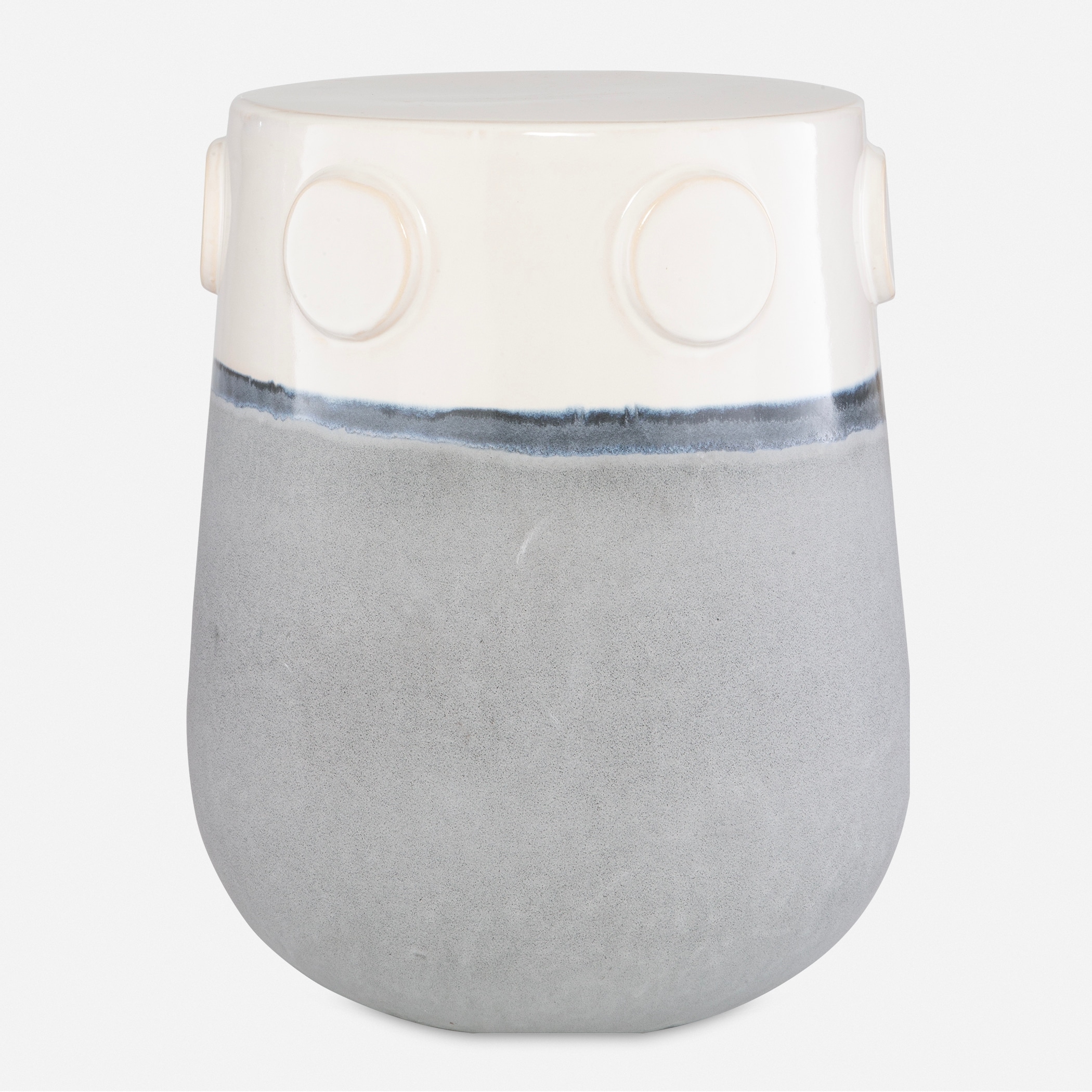 Uttermost Mulvane Ceramic Garden Stool