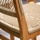 preview thumbnail 7 of 15, Cambridge Casual Paxton 4-piece Teak Outdoor Dining Set