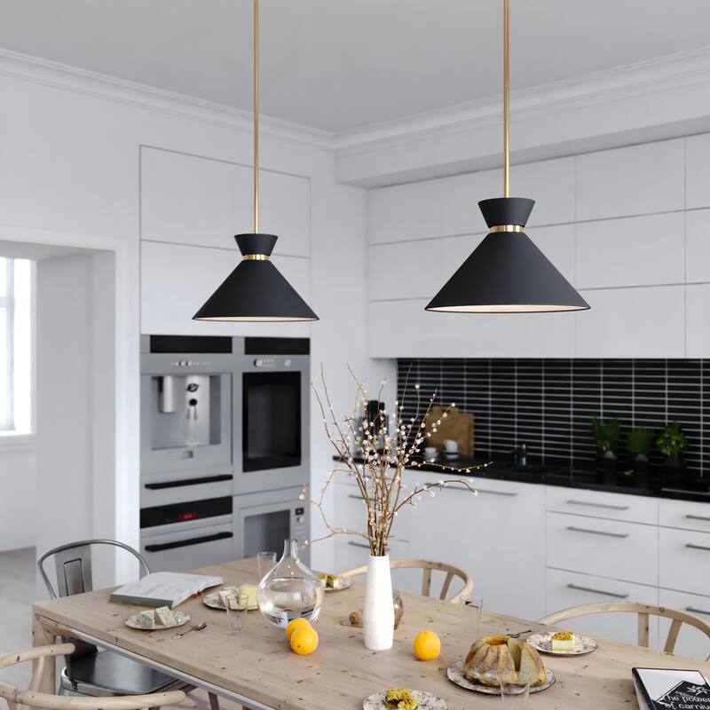 Racine Mid-Century Modern Bowtie Pendant Light, LED Compatible