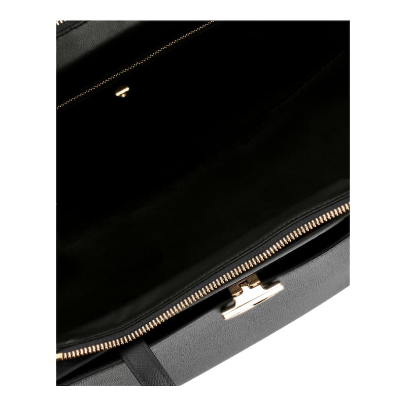 Ferragamo Gemini Leather Shoulder Bag