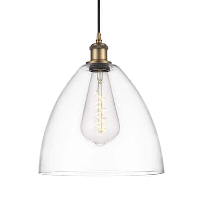 Innovations Lighting 516-1P-15-12 Bristol Pendant Bristol Glass 12"