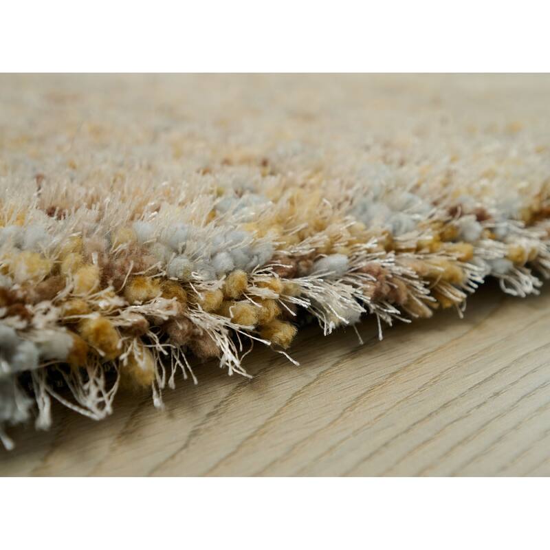 Lisbon Collection Hand Woven Mixed Color Thick Area Rug