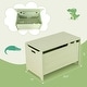 preview thumbnail 3 of 8, Costway Kids Toy Box w/Safety Hinge Wood Storage Chest Flip-Top - See Details