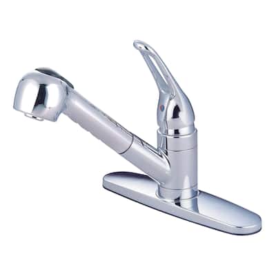 Kingston Brass Single-Handle Pull-Out Kitchen Faucet