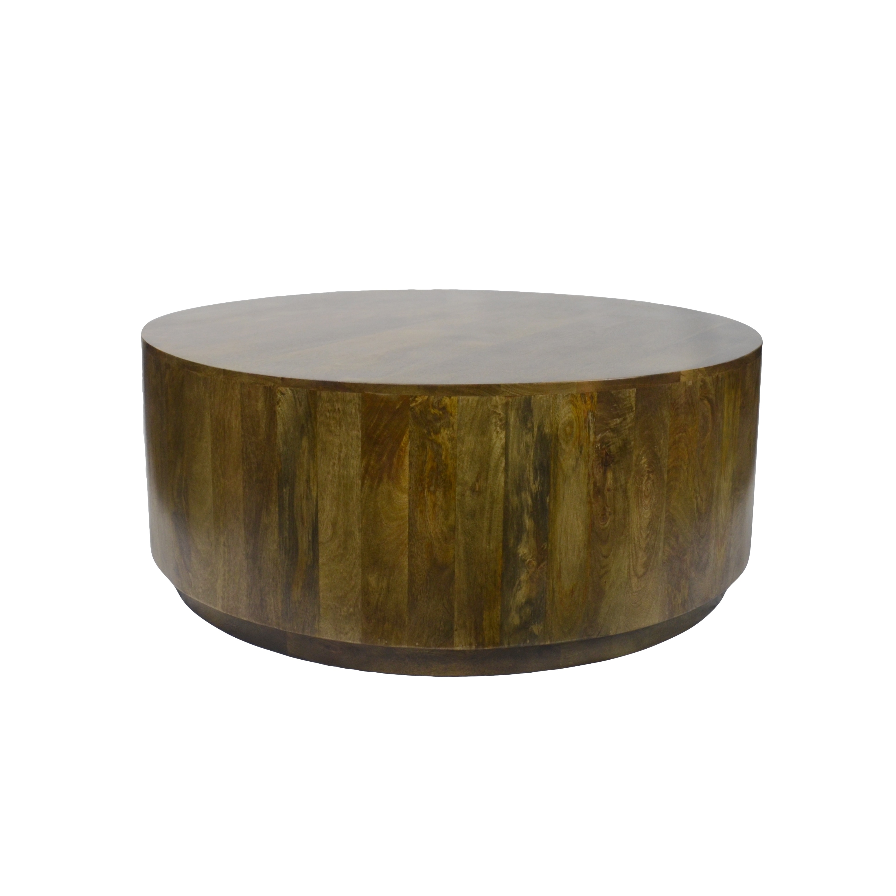 Carolina Chair & Table Tamia 42" Round Wooden Coffee Table - Elm