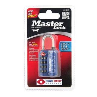 Shop Master Lock 4691dwd Tsa World Luggage Lock Assorted Colors 1 1 8 White On Sale Overstock 20172742