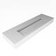 Pyramid Solid Surface Wall-Mounted Bathroom Sink