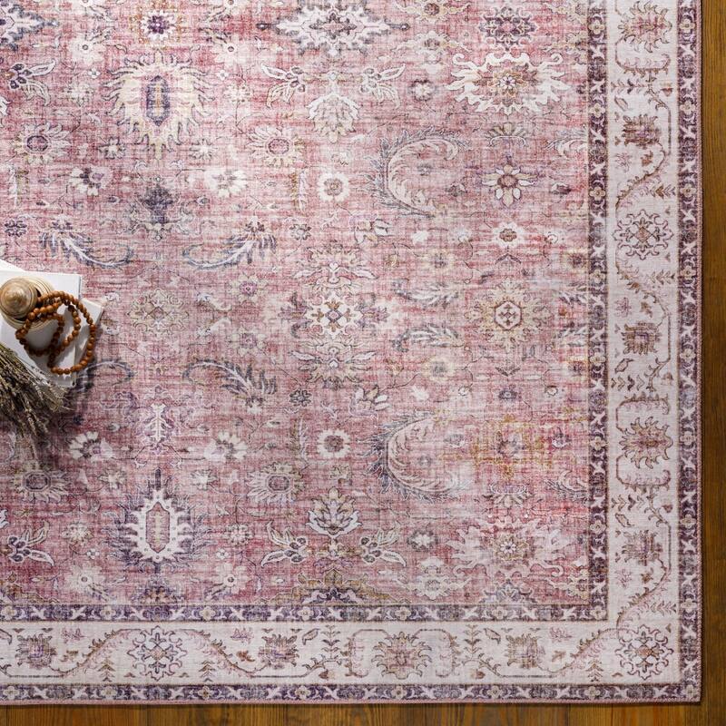 Livabliss Caron Persian Border Area Rug
