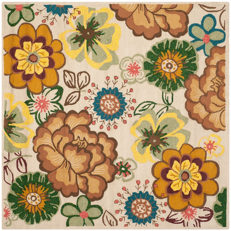 SAFAVIEH Handmade Four Seasons Giorgiana Floral Rug