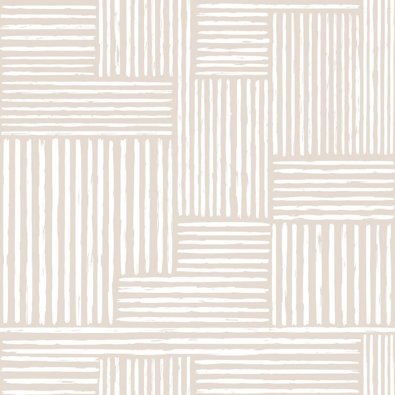 Boho Seamless Lines Wallpaper Peel and Stick