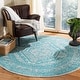 preview thumbnail 214 of 230, SAFAVIEH Adirondack Cheyenne Rustic Oriental Medallion Rug 6' Round - Light Grey/Teal