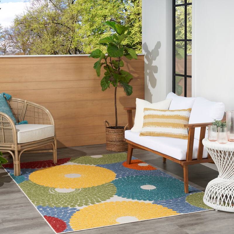 Nourison Aloha Medallion Area Rug