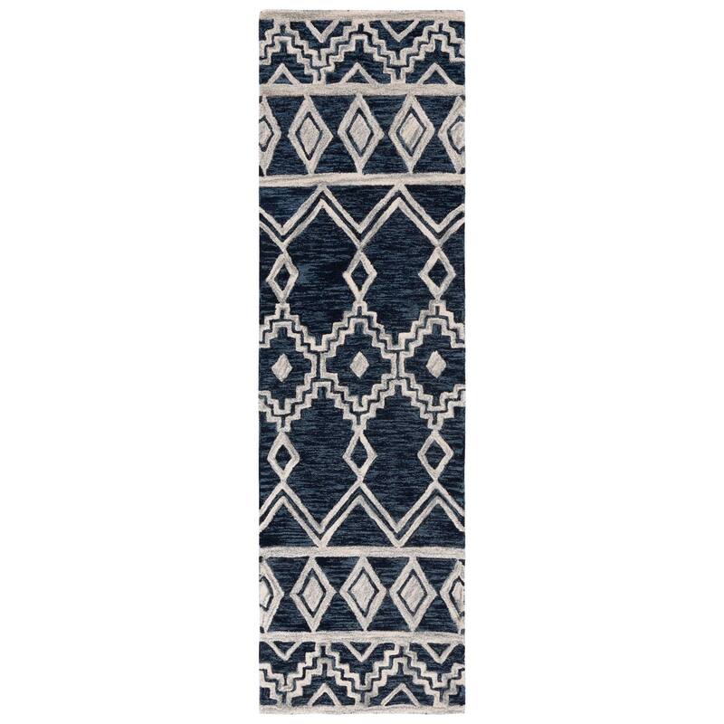 SAFAVIEH Handmade Abstract Zelina Modern Wool Rug