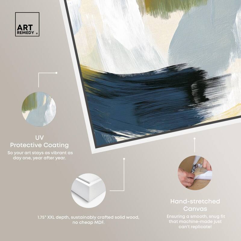 Moss Layers II Canvas by Art Remedy