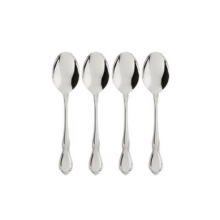 Oneida Chateau Fine Flatware Set, 18/8 Stainless, Set of 4 Salad Forks... Oneida Chateau Fine Flatware Set, 18/8 Stainless, Set of 4 Salad Forks...