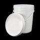 preview thumbnail 3 of 4, Plastic Paint Pail 4.75Gallon/18L Paint Can with Lid, White