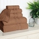 preview thumbnail 22 of 55, Superior Cotton Quick-Drying 6 Piece Highly Absorbent Towel Set Chocolate