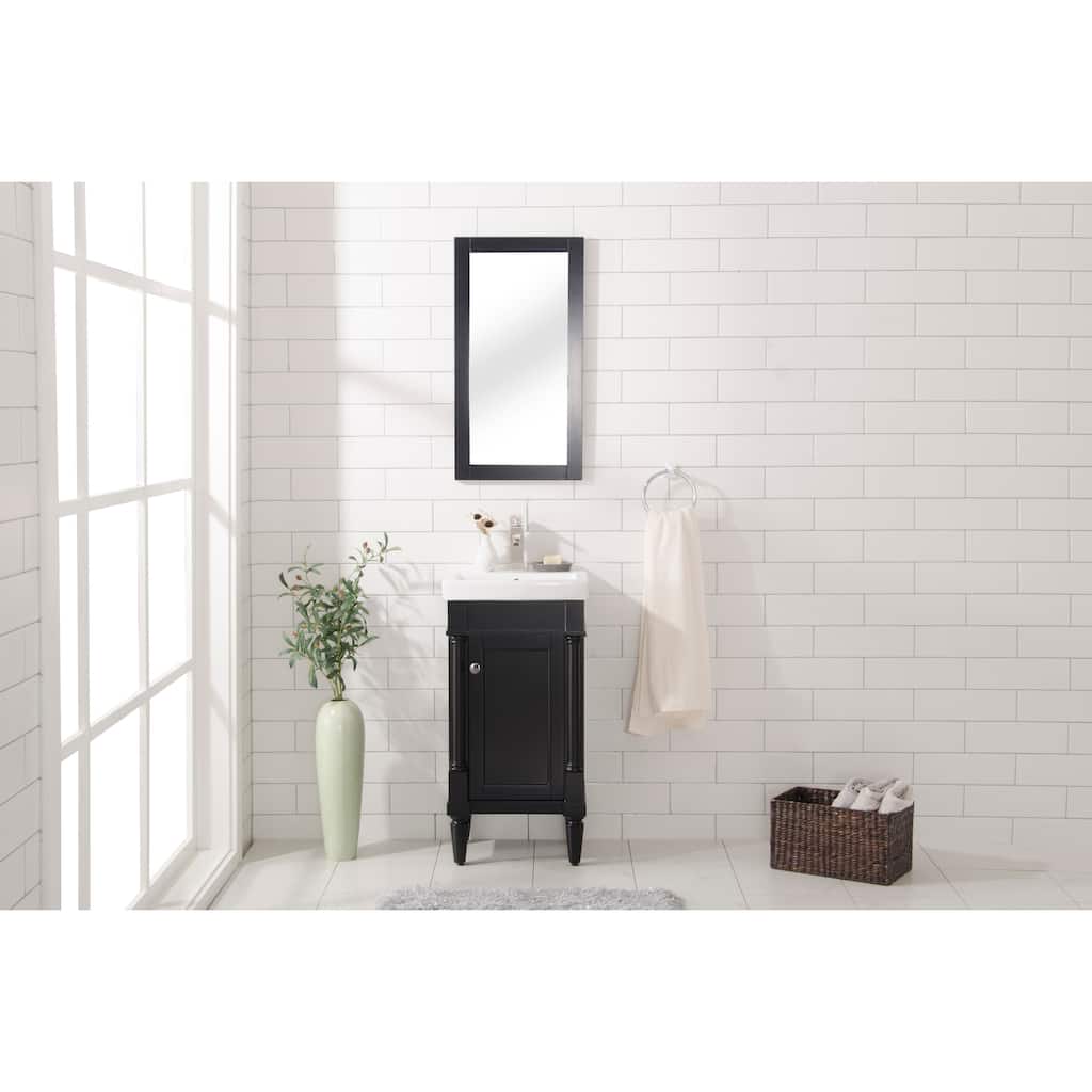 Legion Furniture 18" Espresso SINK VANITY