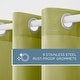 preview thumbnail 67 of 128, ATI Home Indoor/Outdoor Solid Cabana Grommet Top Curtain Panel Pair